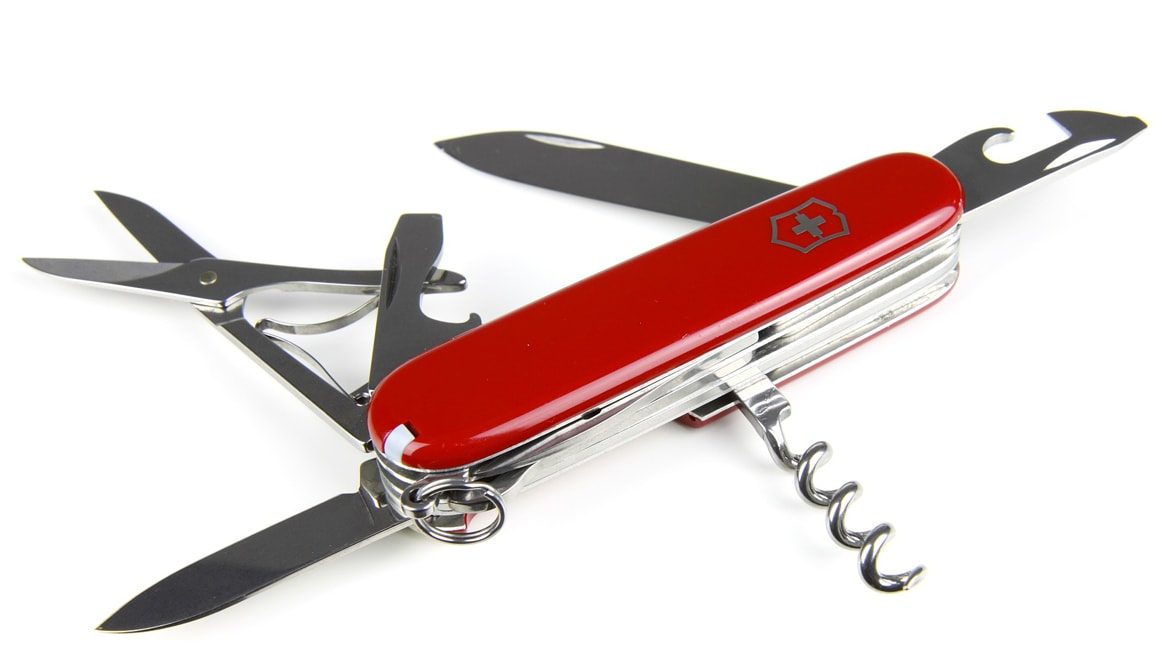 Moedig Gewoon overlopen inch Swiss Army Knife to the Rescue - Reckless Traveller